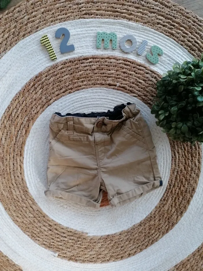 Short beige - Kiabi - 12 mois