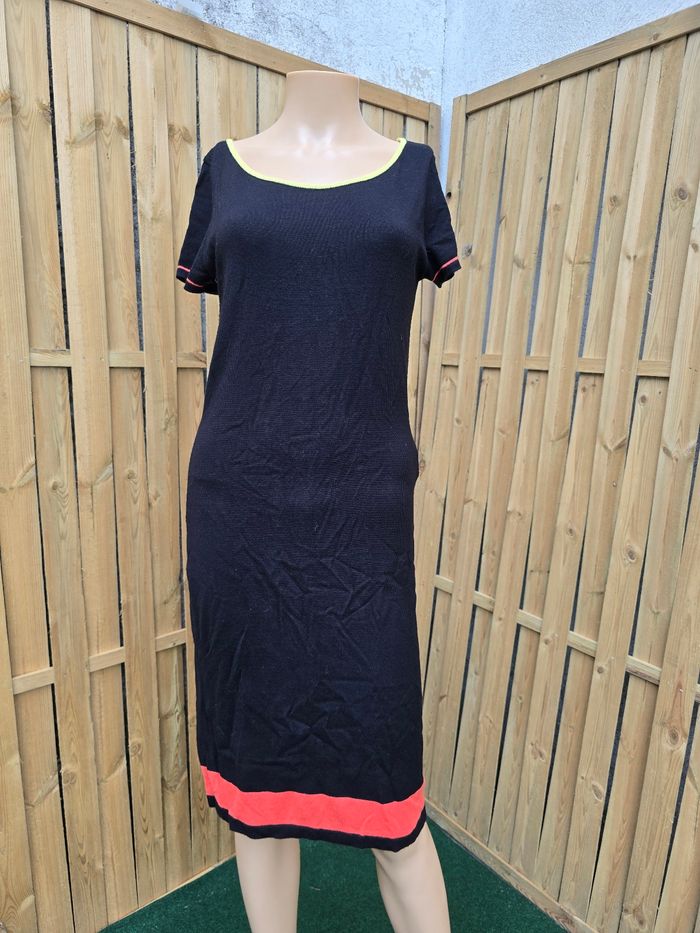 Robe tube color block 🍒Morgan🍒taille L peut convenir aussi au M portée 1 journée - photo numéro 2