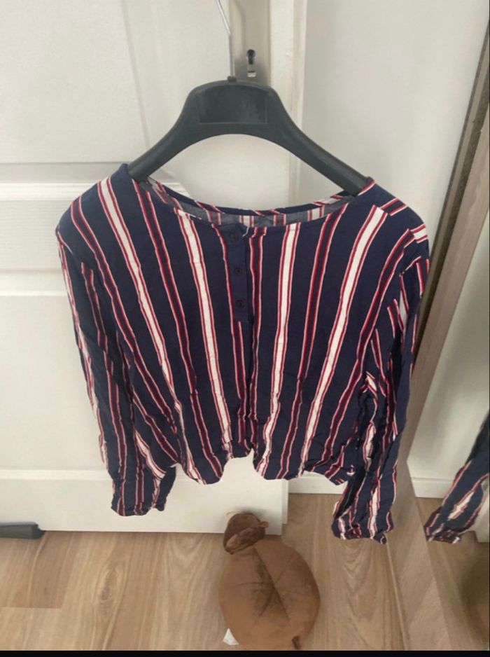Chemisier à rayure