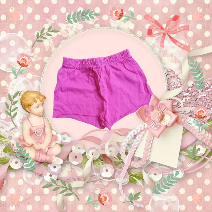 💜 Short "Flashy Fun" bébé fille taille 3 mois