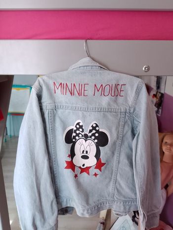 Veste jean Minnie