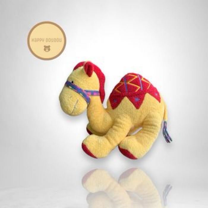 Peluche Dromadaire jaune A837