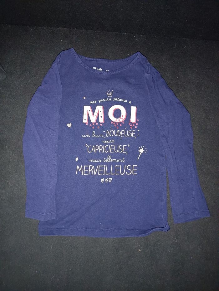 Haut manche longue fille