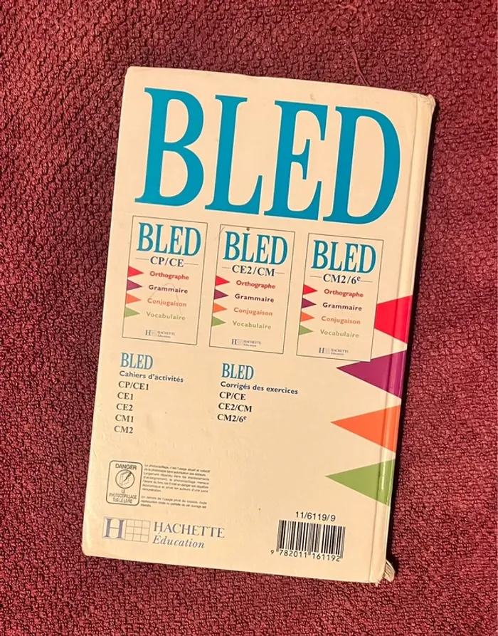 Livre Bled CP/CE - photo numéro 2