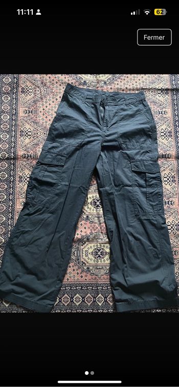 cargo bleu/gris