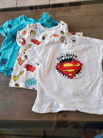 Lot 3 t-shirts Orchestra 18 mois