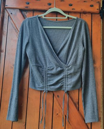 T-shirt court gris Pimkie,taille M