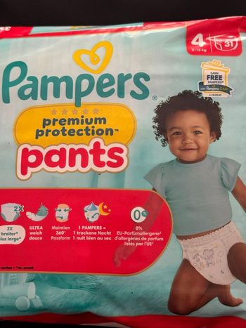 Couche Pampers pants taille 4
