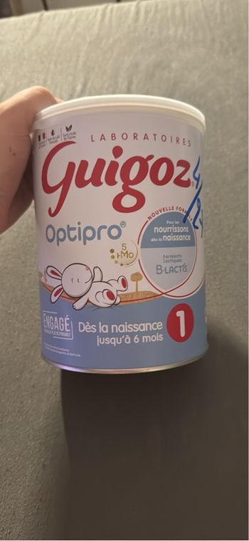 Boite de lait guigoz 