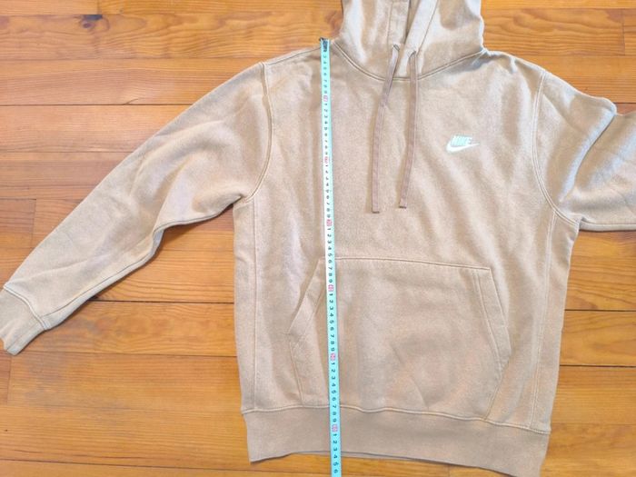 Sweat à capuche Nike - Camel - Logo Brodé - Taille S - photo numéro 9