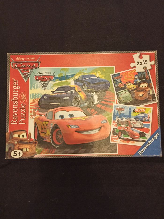 Lot de 3 puzzles Cars - photo numéro 3