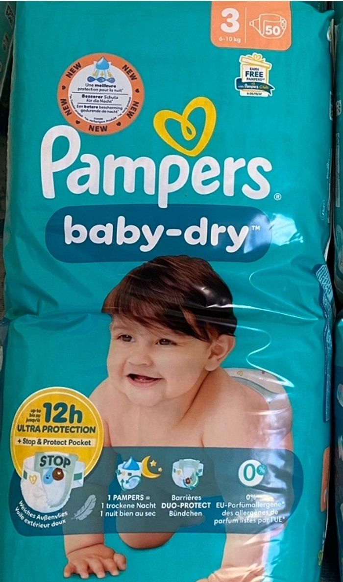 Couche pampers