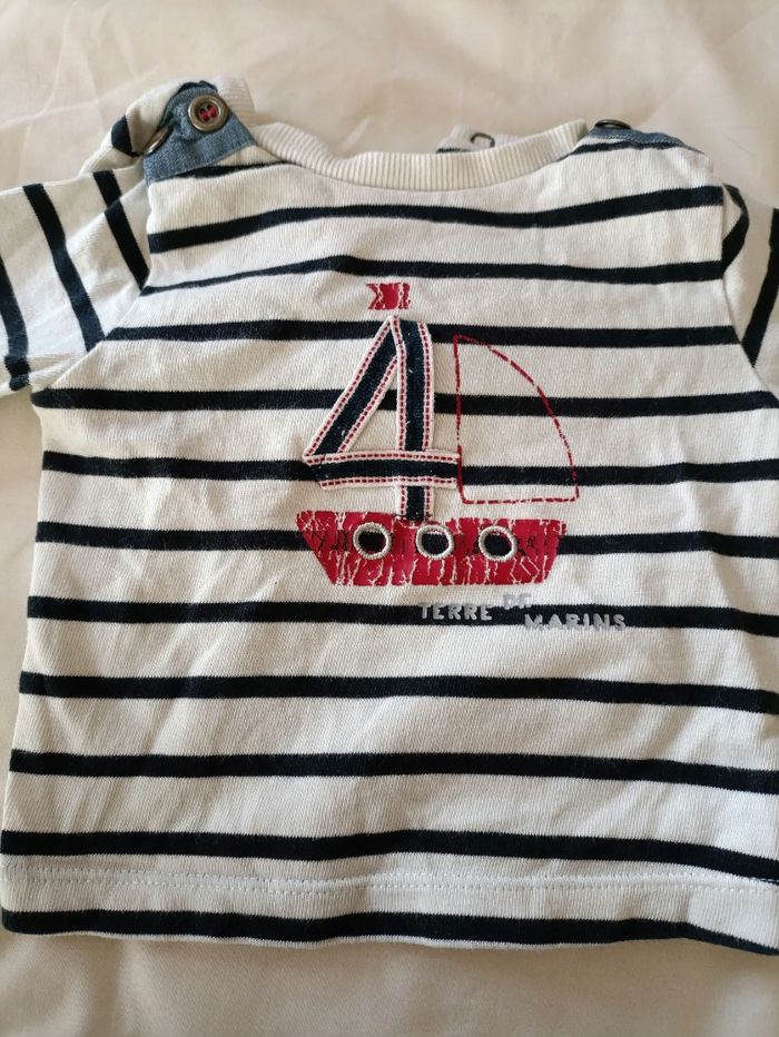 T-shirt manches longues 3 mois