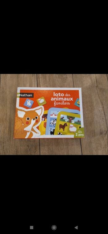 Le loto des animaux familiers