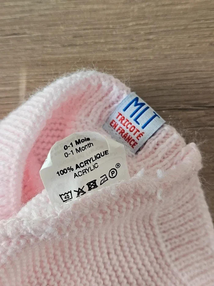 Bonnet bébé naissance - photo numéro 2