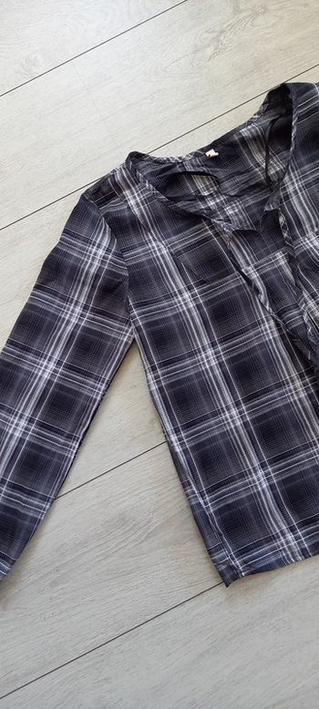 Blouse à carreaux MBJ XL