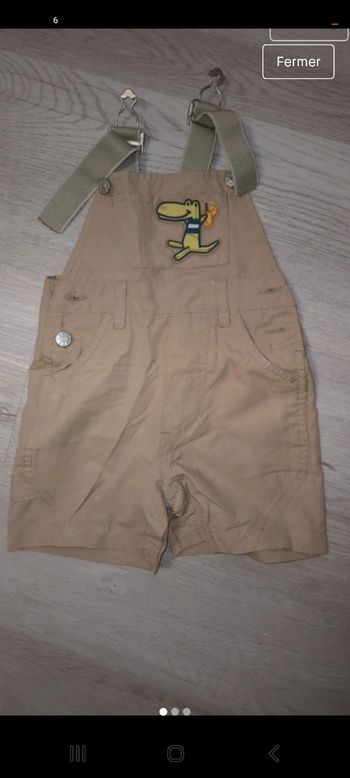 Salopette garçon 3 mois