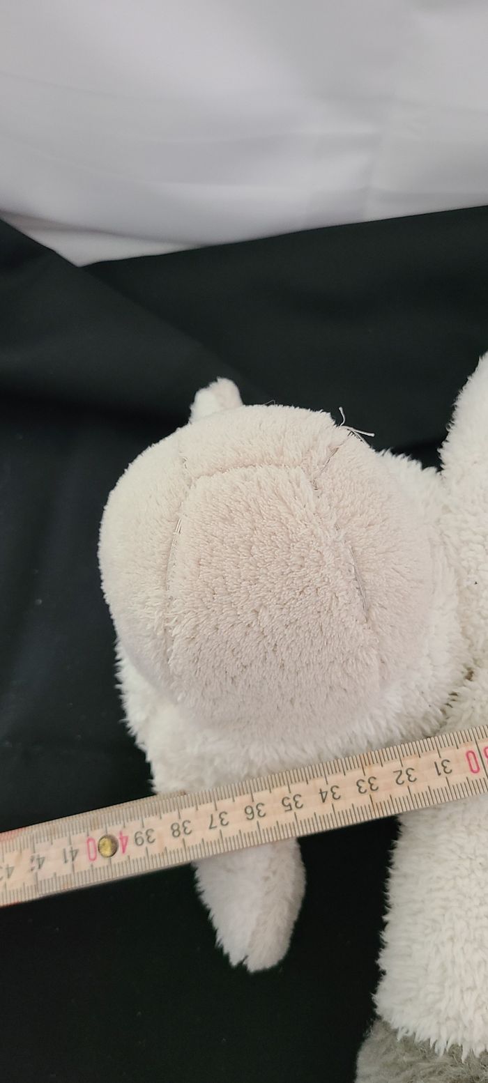 doudou mouton bords gris - photo numéro 5