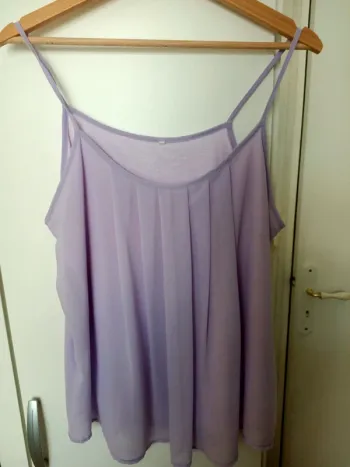 Débardeur fluide doublé femme