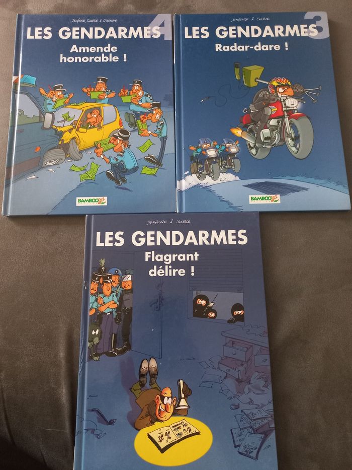 Lot 3 bd les gendarmes bamboo