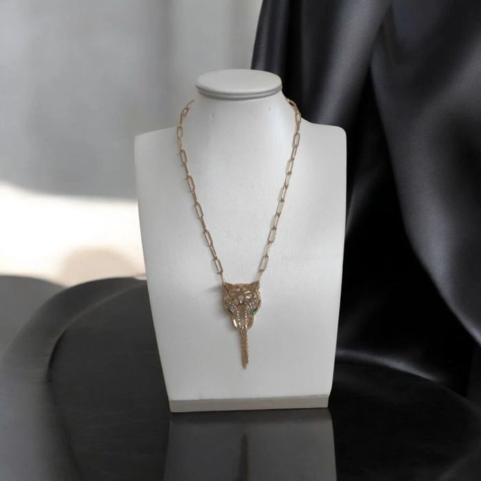 Collier acier inoxydable neuf jaguar - photo numéro 2