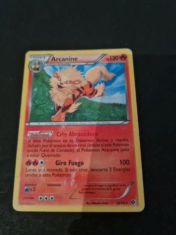 Carte pokémon Arcanine 12/99