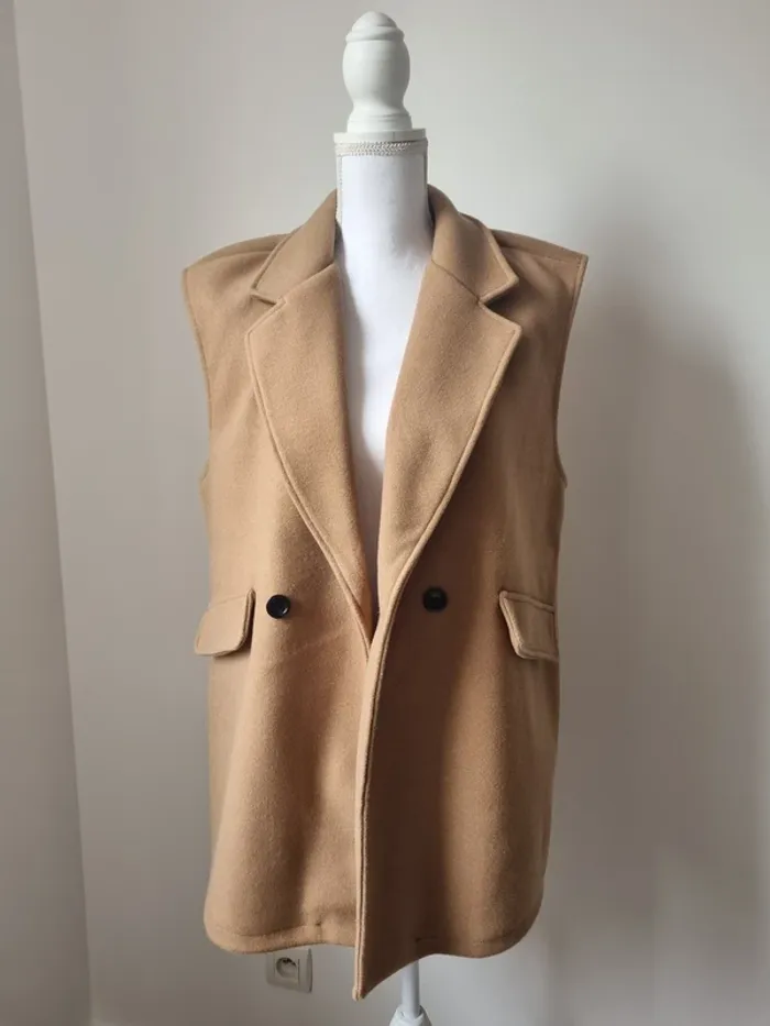Veste blazer sans manches - photo numéro 2