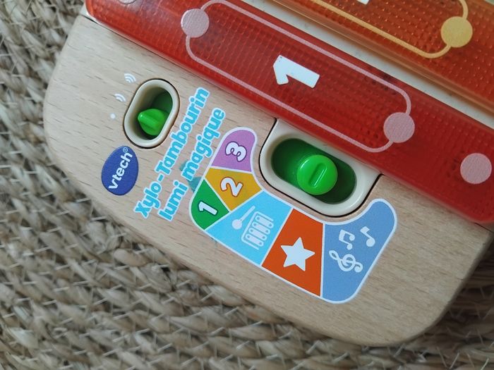 Xylo tambourin lumi magique, vtech, neuf - photo numéro 4