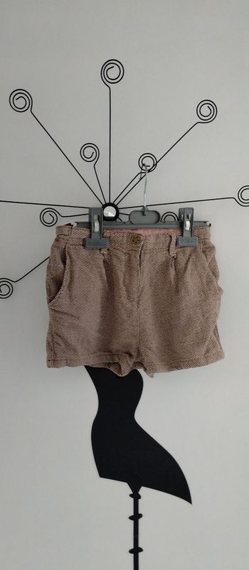 Short marron Orchestra taille 8 ans