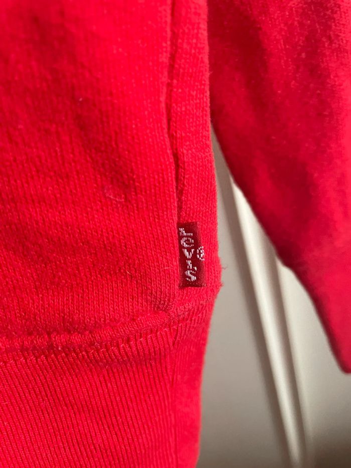 Sweat à capuche rouge Lévis taille S - photo numéro 4