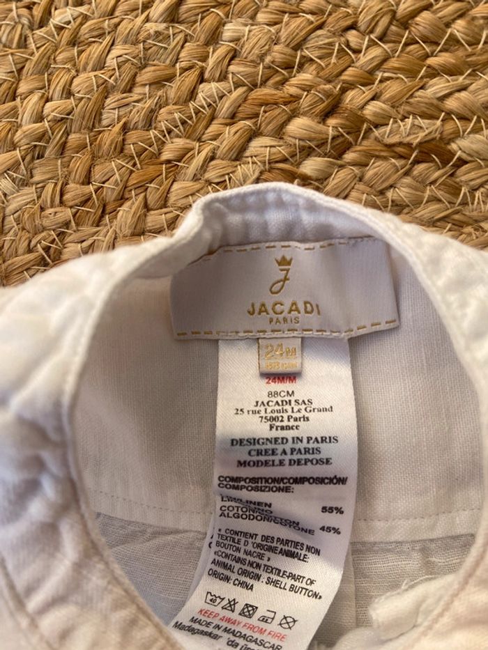 Chemise manches longues garçon 24 mois Jacadi - photo numéro 3