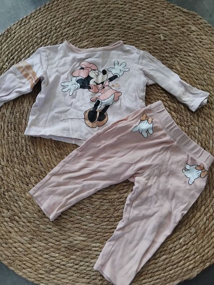 Pyjama Minnie, disney, 18 mois