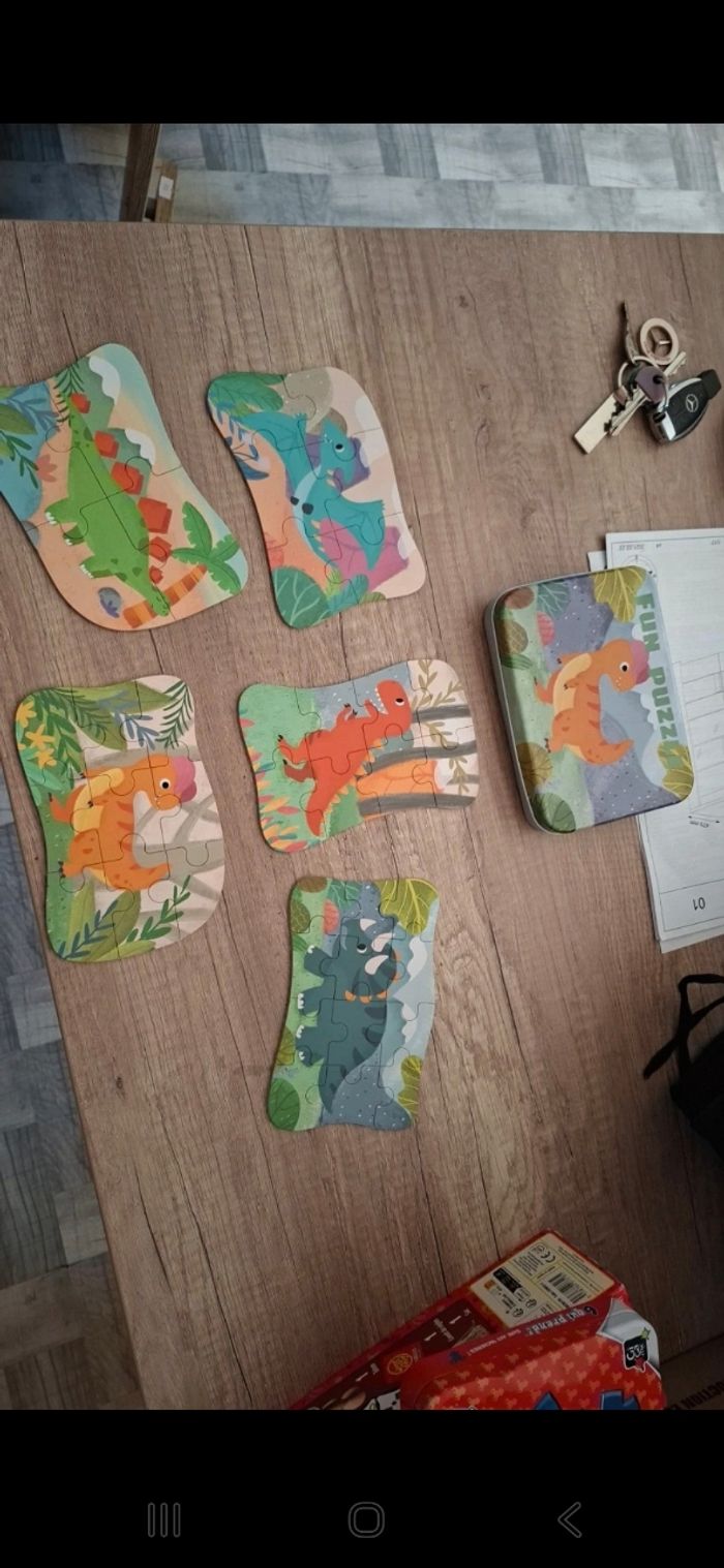 Puzzles dinosaure - photo numéro 7