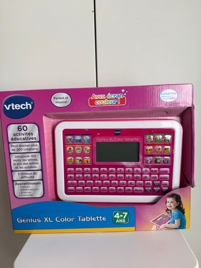 Tablette Genius Xl VTECH couleur rose cadeau Noël 🎅🎄