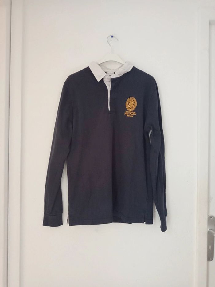 Polo manches longues institut jean Paul ll Rouen homme