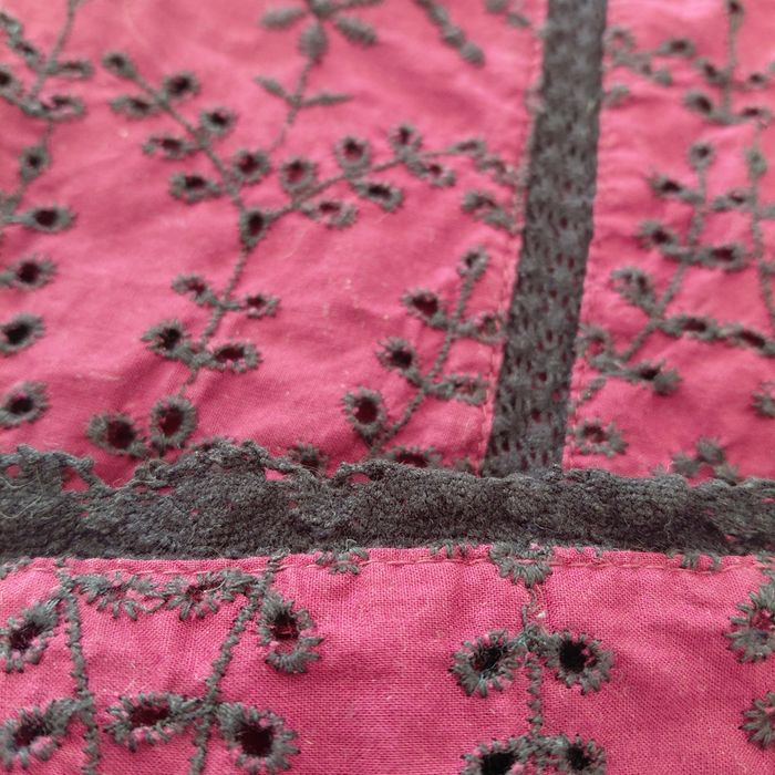 Zara - haut dentelle anglaise Taille M - photo numéro 6