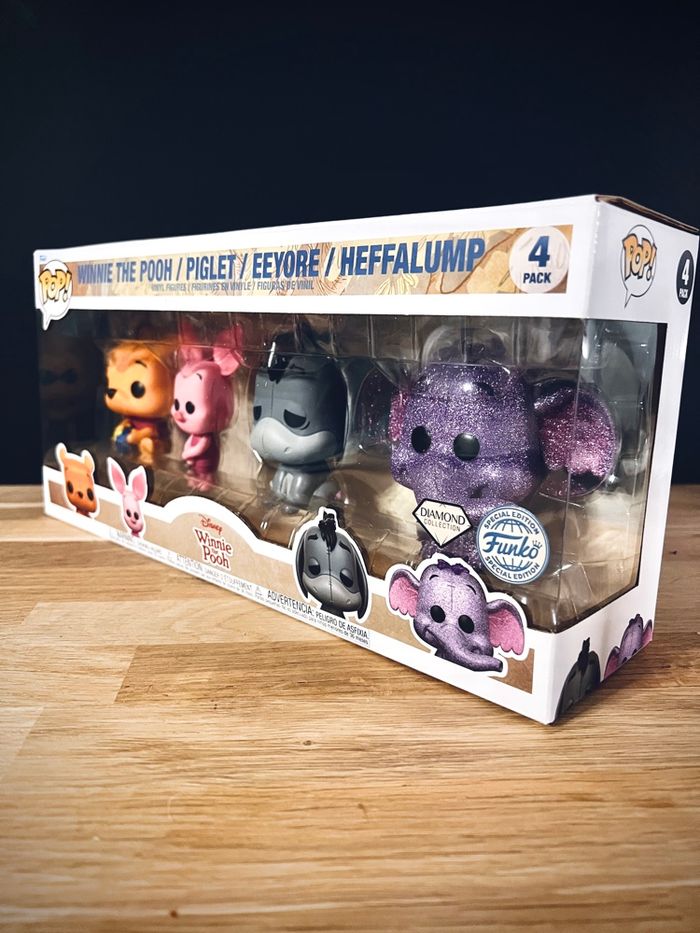 Coffret Funko Pop Winnie l’Ourson - Pack 4 Figurines - Neuf