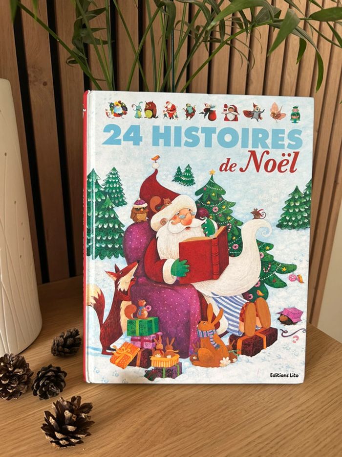 Livre 24 histoires de Noël