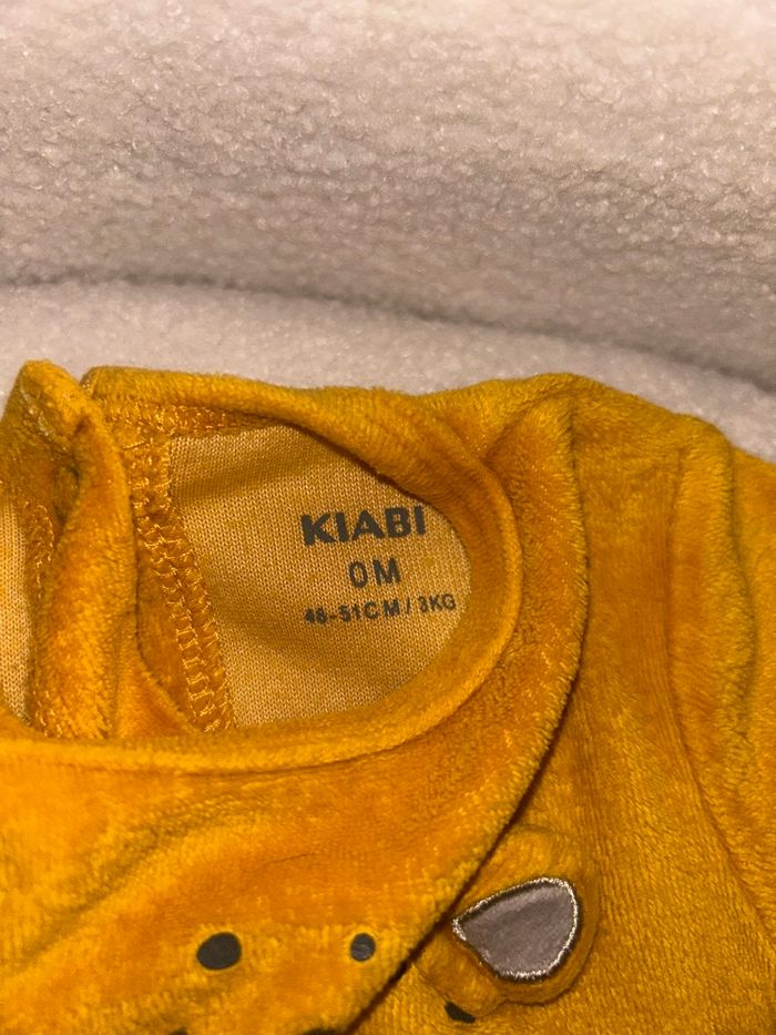 Pyjama velours mixte bébé naissance - photo numéro 2