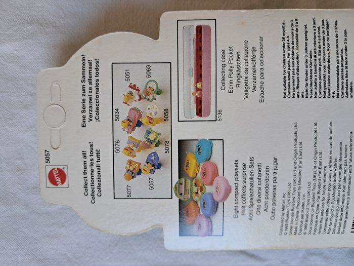 Bague polly pocket blubird polly en bateau mattel 1989 neuf - photo numéro 6