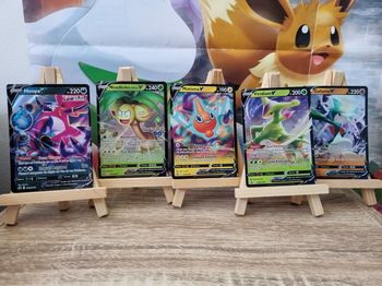 Lot de 5v neuves fr carte pokemon