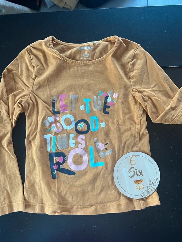 TEE shirt manches longues 6ans