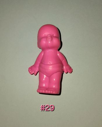 👶 Babies - Figurine Vintage #29 - Rose fuchsia