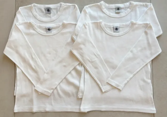 4 t shirt petit bateau 5 ans