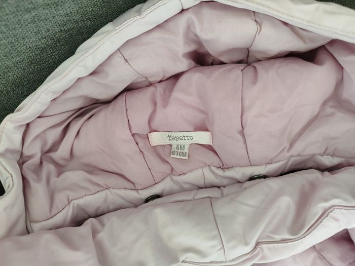 Manteau rose poudré 6 mois REPETTO - photo numéro 2