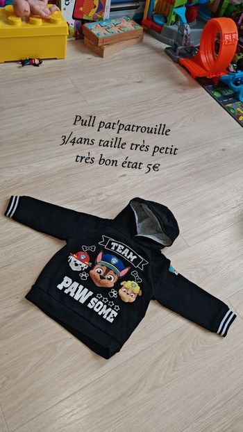 Pull pat'patrouille 3/4ans