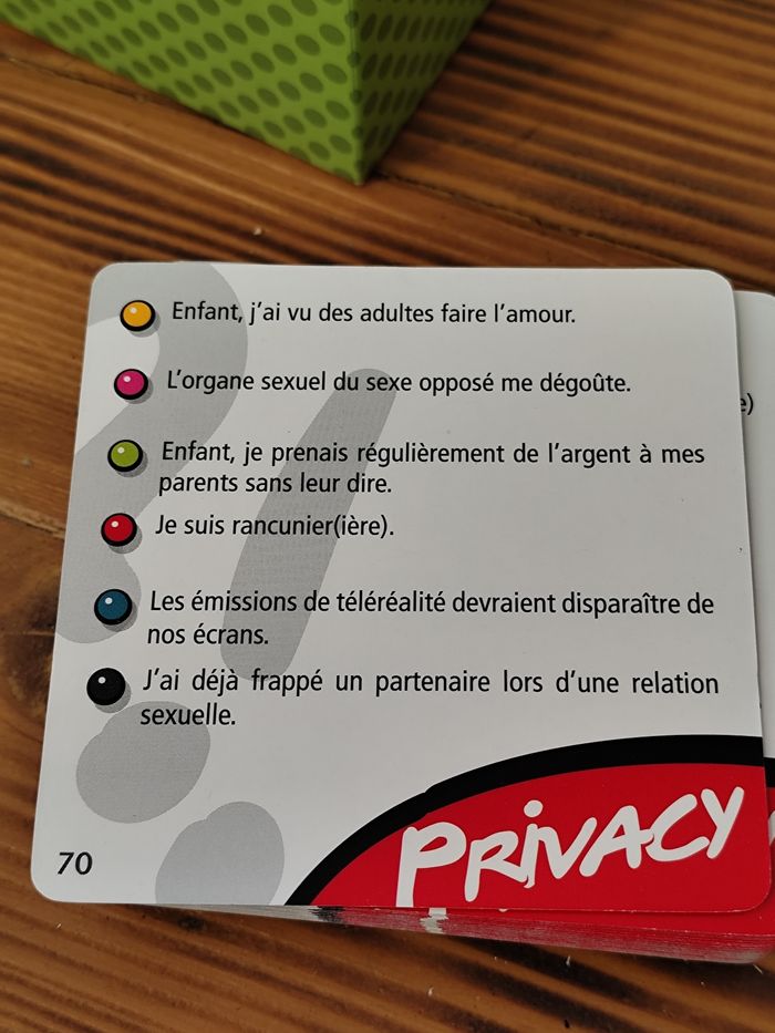 Jeu Société Privacy?! par GiGa Mic. - photo numéro 4