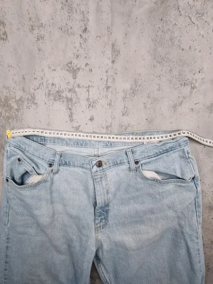Jean Wrangler bleu clair – Taille 38x29 US / 48 FR Homme (mesures en photos) - photo numéro 5