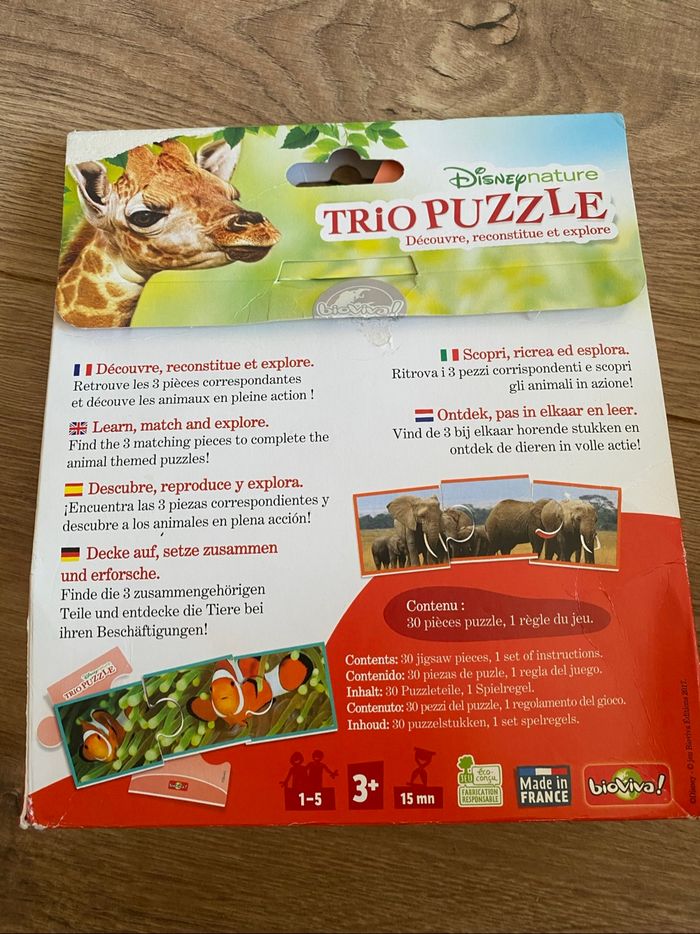 Trio puzzle - photo numéro 2