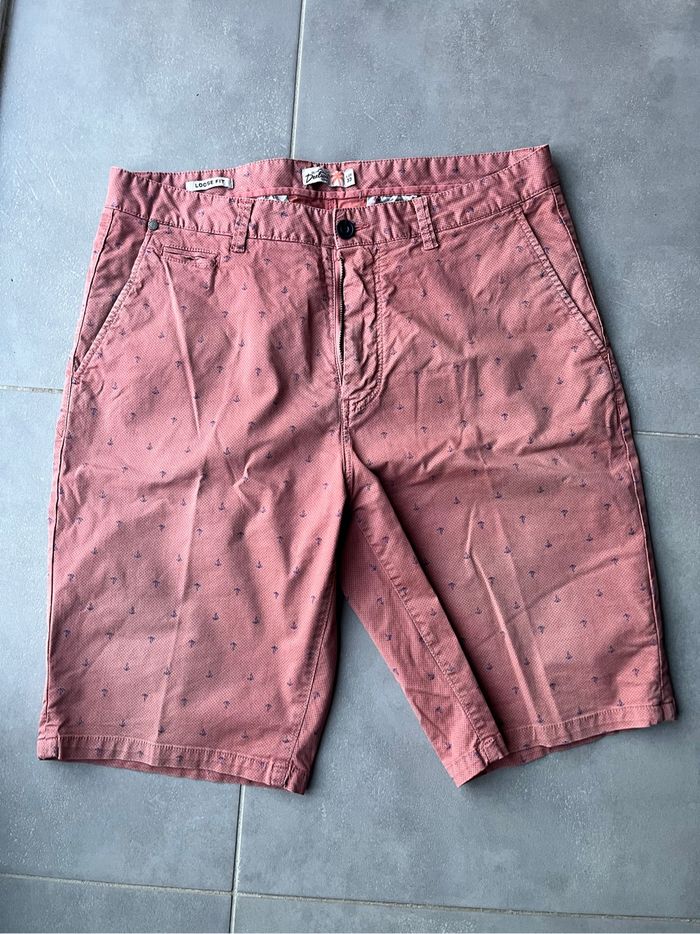Bermuda / short vieux rose ancres marines Deeluxe - Size 33